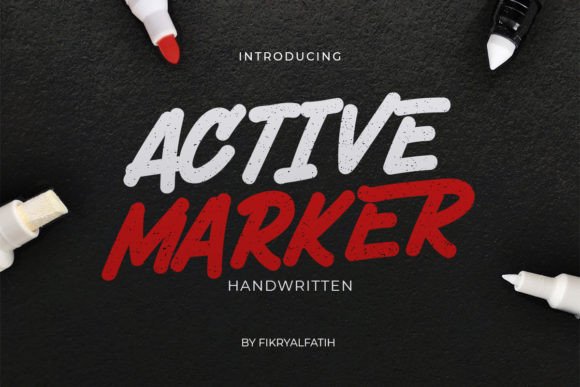 Active Marker: A Display Font with Editorial Warmth