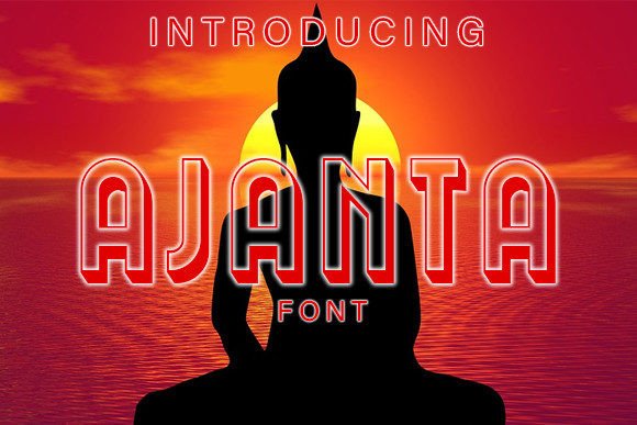 Ajanta: A Display Font That Makes Your Brand Instantly Shine