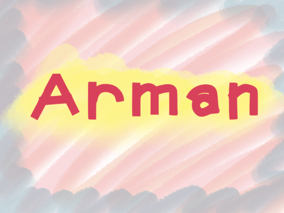 Arman: A Modern Display Font for Clean Digital Branding