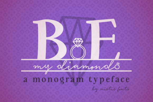 Be My Diamond: A Serif Display Font That Elevates Real Business Branding