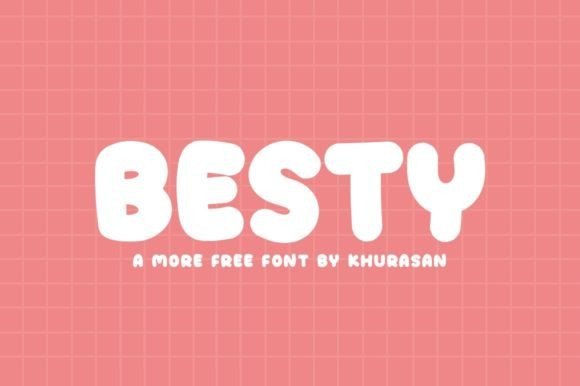 Besty: A Playful Display Font for Handmade Labels & Printables