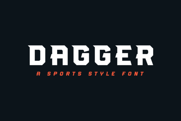 Dagger: A Display Font That Cuts Through the Feed