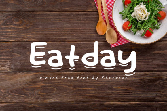 Eatday: A Thoughtful Display Font for Editorial Moments