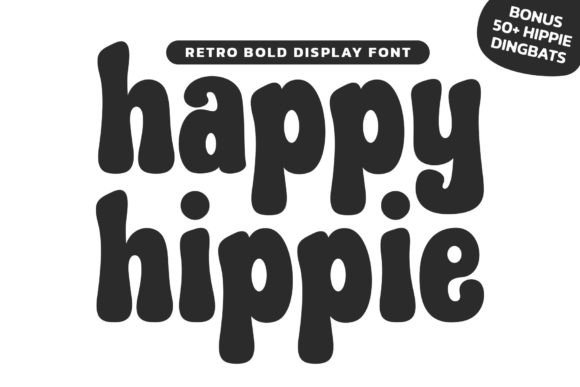 Happy Hippie: A Display Font That Brings Warmth & Personality to Real Business Materials