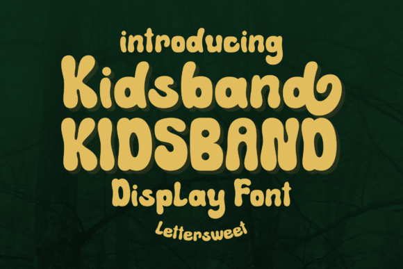 Kidsband: A Friendly Display Font That Makes Your Brand Feel Like Home