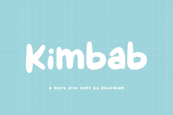 Kimbab: A Modern Display Font That Shines in Real Branding