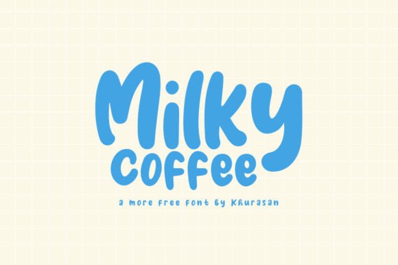 Milky Coffee: A Modern Display Font That Feels Like a Design Breakthrough
