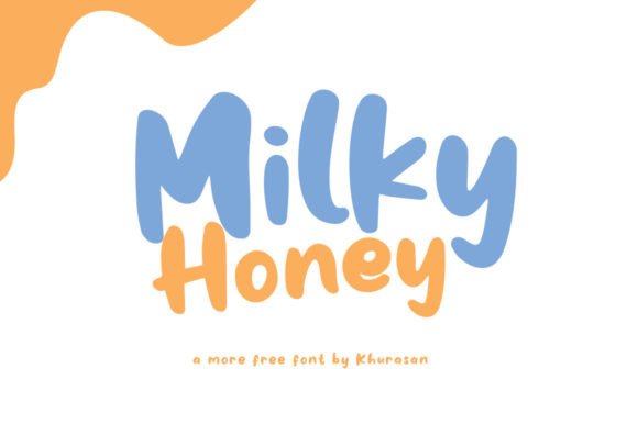 Milky Honey: A Free Display Font That Elevates Your Brand