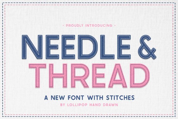 Needle and Thread: A Display Font That Holds Space With Quiet Confidence