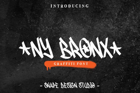 Ny Bronx: A Display Font with Urban Soul