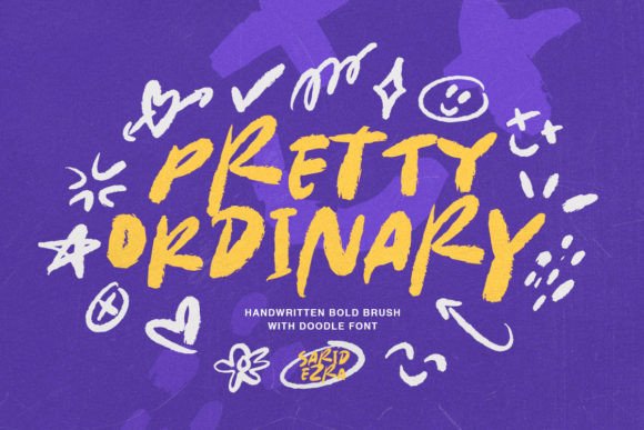Pretty Ordinary Font: Bold, Quirky Branding for Small Businesses