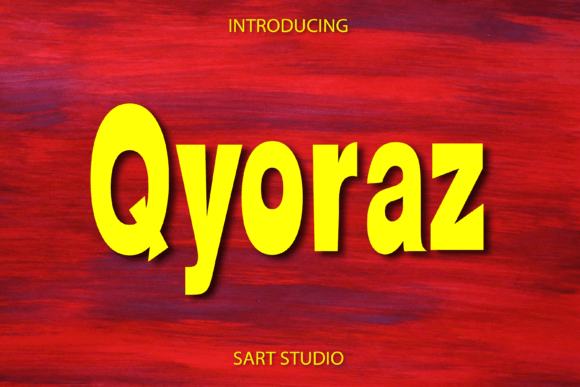 Qyoraz: A Display Font That Commands Attention