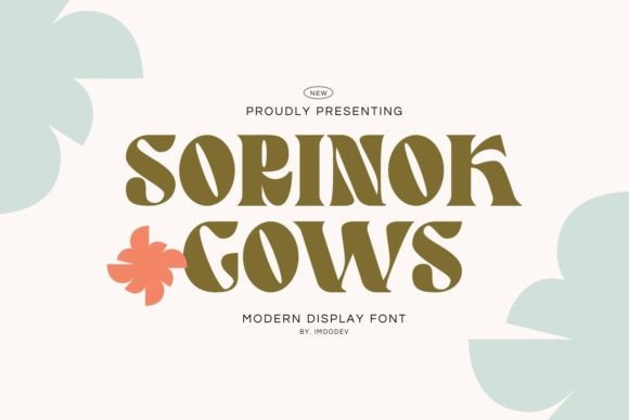 Sorinok Gows: A Feminine Display Font That Feels Like a Design Win