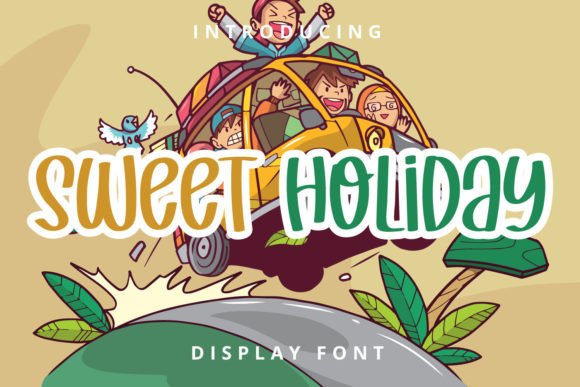 Sweet Holiday: A Display Font That Feels Like a Hug