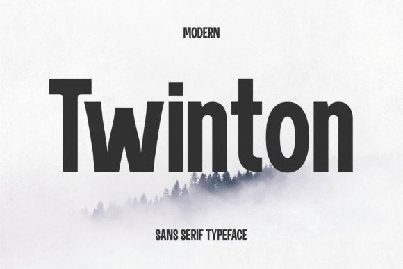 Twinton: A Modern Display Font for Digital Branding