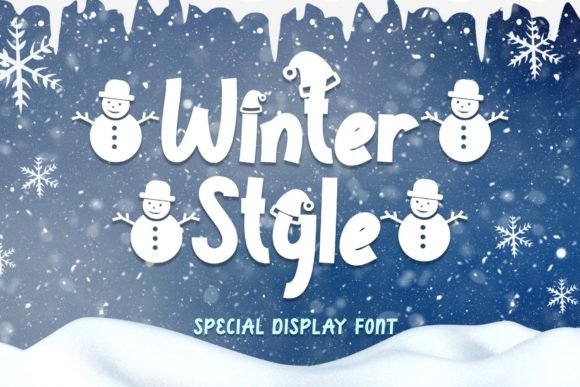 Winter Style: A Festive Display Font That Delivers Instant Holiday Charm